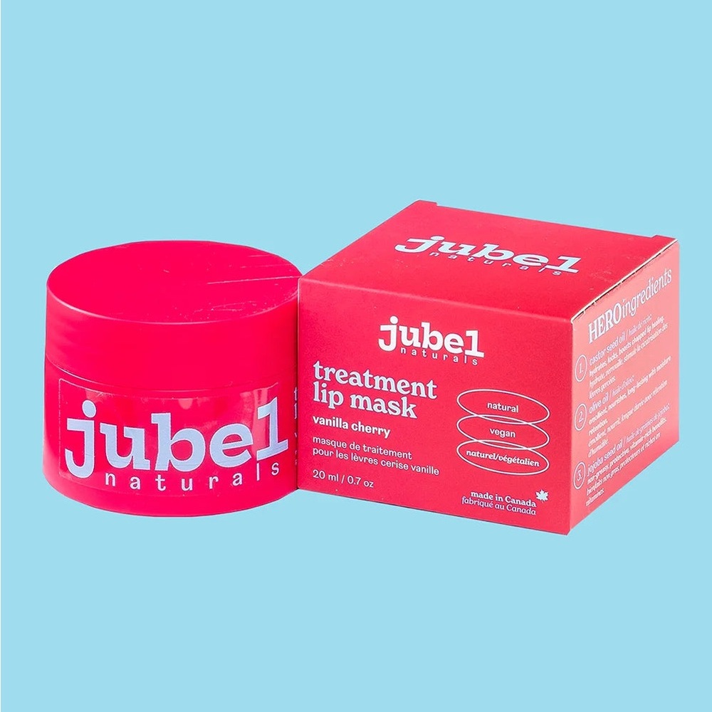Jubel Naturals Vanilla Cherry Treatment Lip Mask